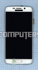 Модуль (матрица + тачскрин) для Samsung Galaxy S6 белый, Диагональ 5.1, 2560x1440 (WQHD)