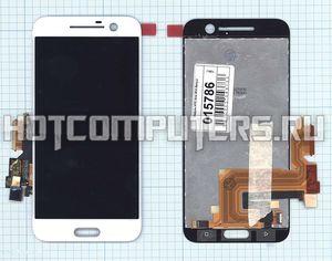 Модуль (матрица + тачскрин) для HTC One M10 белый, Диагональ 5.2, 2560x1440 (WQHD)