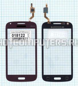 Сенсорное стекло (тачскрин) для Samsung Galaxy Core Duos GT-I8262 красное, Диагональ 4.3