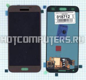 Модуль (матрица + тачскрин) для Samsung Galaxy E5 SM-E500 коричневый, Диагональ 5, 1280x720 (SD+)