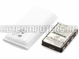 Аккумуляторная батарея усиленная для Sony Ericsson Xperia X10 (белый)