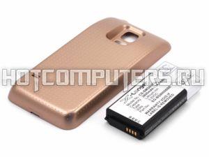 Аккумуляторная батарея усиленная для Samsung Galaxy S5 Mini (золотой)