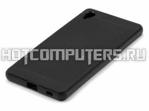 Чехол-бампер для сотового телефона Sony Xperia Z3+ (черный)