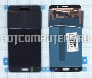 Модуль (матрица + тачскрин) для Samsung Galaxy Note 5 SM-N920C синий, Диагональ 5.7, 2560x1440 (WQHD)