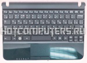 Клавиатура для ноутбука Samsung N210, N220 Series, p/n: BA59-02704D, 9Z.N4PSN.00R, NSK-M60SN, черная с топкейсом тип 1