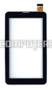 Сенсорное стекло (тачскрин) FPC-FC70S917-00 черное, Диагональ 7