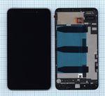 Модуль (матрица + тачскрин) для Asus ZenFone Go ZB690KG черный с рамкой