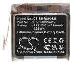 Аккумуляторная батарея Cameron Sino CS-SMR890SH для часов Samsung Galaxy Watch 4 Classic 46mm, Watch 4 44mm, p/n: EB-BR890ABY (350mAh)