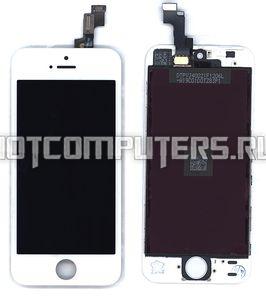 Дисплей для iPhone 5S в сборе с тачскрином (Tianma) белый