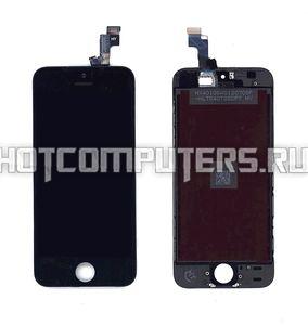 Дисплей для iPhone 5S в сборе с тачскрином (Hancai) черный