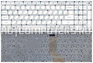 Клавиатура для ноутбука Acer Aspire E5-573, Nitro VN7-572G, VN7-592G Series, p/n: NK.I1513.006, AEZRT700010, NK.I1517.00K, белая