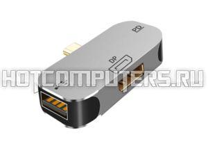Адаптер Type C на Displey Port + USB + PD