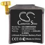 Аккумуляторная батарея CameronSino CS-SMR500SH для часов Samsung Galaxy Watch Active, SM-R500, SM-R500N (EB-BR500ABU, GH43-04922A) 230mAh