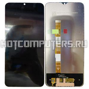 Модуль (матрица + тачскрин) для смартфона Vivo Y16 (черный) FOG Premium
