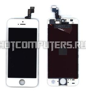 Дисплей для iPhone 5S в сборе с тачскрином (AAA) белый