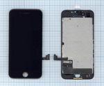 Дисплей для iPhone 7 в сборе с тачскрином (Incell XM) черный в сборе с рамкой