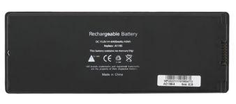 Аккумуляторная батарея A1185 для ноутбука Apple MacBook 13'' A1181 (4400mAh)