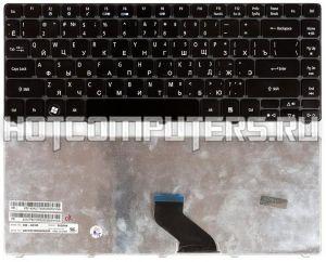 Клавиатура для ноутбука Acer Aspire Timeline 3410, 3410T, 4741, 3810, 3810T Series, p/n:  AEZQ1R00010, 9J.N1P82.11D, 9J.N1P82.21D, черная глянцевая