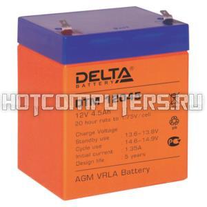 Аккумуляторная батарея Delta DTM12045 (12V; 4.5Ah)