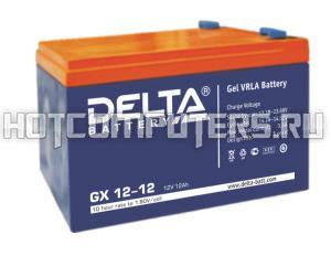 Аккумуляторная батарея  Delta GX 12-12 (12V, 12Ah)