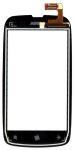 Сенсорное стекло (тачскрин) 3.7", для Nokia Lumia 610 черный, 800x480 (WVGA)