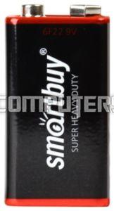 Батарейка солевая SMARTBUY 6F22 1BL (SBBZ-9V01B) (1/12/240) (1 ШТ)