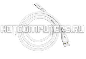 Кабель USB HOCO X40 Noah для Type-C, 2.4А, длина 1 м, белый