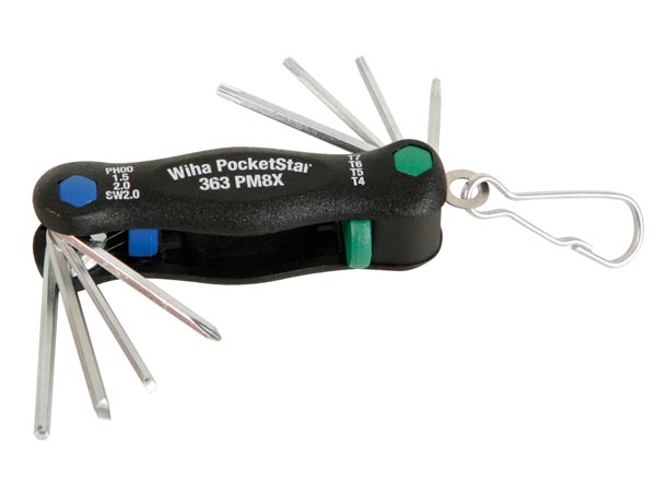 (WI-27939) Набор ключей Wiha SB 363 PM8X MINI-POCKETSTAR, WIHA 27939