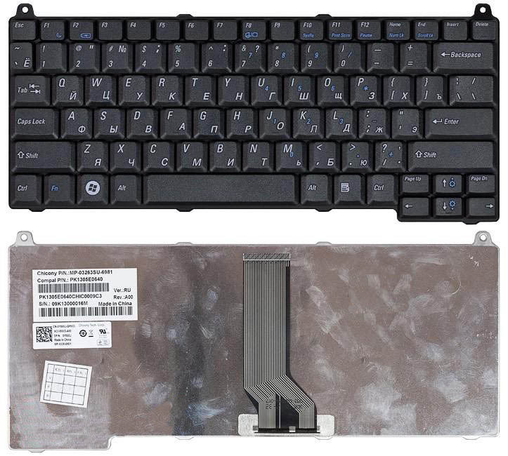 NEW GENUINE OEM Dell Laptop Keyboard Vostro 1310 1500 1510 German P/N T454C 