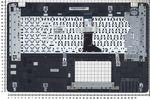 Клавиатура для ноутбука Asus X750LN Series, p/n: 0KN0-PM1RU13, 90NB01K2-R31RU0, черная c серебристым топкейсом